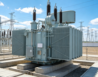 Transformador Trifásico Profesional de Alto Rendimiento y Baja Pérdida, Lleno de Aceite, 110kV 11kV 50Hz, Regulación de Presión en Carga, Doble