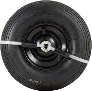 Marathon Kit d'adaptateur <span class=keywords><strong>de</strong></span> <span class=keywords><strong>roue</strong></span> <span class=keywords><strong>de</strong></span> <span class=keywords><strong>brouette</strong></span> <span class=keywords><strong>de</strong></span> remplacement <span class=keywords><strong>de</strong></span> <span class=keywords><strong>13</strong></span> <span class=keywords><strong>pouces</strong></span> en nylon et acier avec roues pivotantes en polyuréthane pour pneus <span class=keywords><strong>de</strong></span> 4 <span class=keywords><strong>pouces</strong></span> x 6 <span class=keywords><strong>pouces</strong></span> - Product Image 4