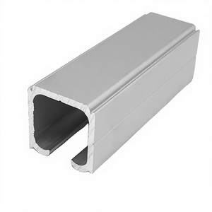 Système de rails et de rouleaux de <span class=keywords><strong>porte</strong></span> <span class=keywords><strong>coulissante</strong></span> robuste 1500kg <span class=keywords><strong>porte</strong></span> de grange <span class=keywords><strong>coulissante</strong></span> en alliage d'aluminium trois rails suspendus <span class=keywords><strong>rail</strong></span> de roue supérieur - Product Image 1