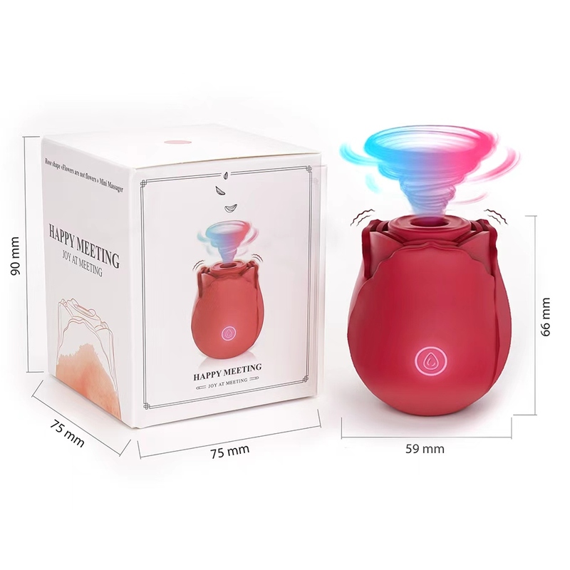 Wholesale Sextoys Rose Sucking Vibrator With