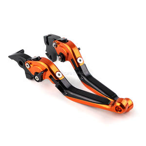डैनारो मोटरसाइकिल लीवर सेट फोल्डिंग टेलीस्कोपिक समायोज्य ब्रेक क्लच नियंत्रण लीवर प्रदर्शन सीएनसी एल्यूमीनियम कस्टम फिट - Product Image 2
