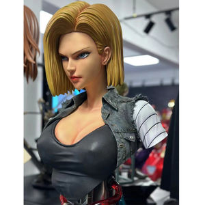 ที่กําหนดเองอะนิเมะรูปมังกรบอล<span class=keywords><strong>Z</strong></span>ตัวละครประติมากรรมตัวละครหญิง18งานฝีมือเรซินเด็กของขวัญของเล่นสะสม - Product Image 3