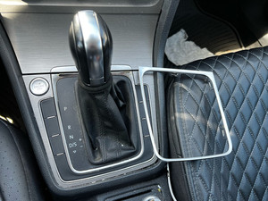 Perilla de cambio de marchas <span class=keywords><strong>DSG</strong></span> automática, soporte de marco de palanca embellecedor para VW <span class=keywords><strong>Golf</strong></span> <span class=keywords><strong>7</strong></span> <span class=keywords><strong>7</strong></span>,5 <span class=keywords><strong>Golf</strong></span> <span class=keywords><strong>R</strong></span> mano izquierda del conductor 5GG713203A - Product Image 6