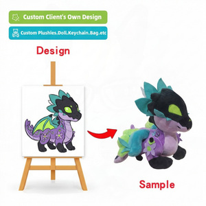 Fabricante de Juguetes de Peluche Personalizados al por Mayor: Lindos Dragones, Build-a-bear, Skunk, 2 Unicornios, Pull and Bear, Juguetes de Peluche Personalizados al por Mayor - Product Image 1