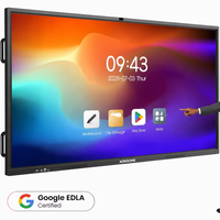 Pizarra Digital Interactiva con Pantalla Táctil LCD de 65, 75 y 86 Pulgadas para Aulas, Escuelas y Universidades