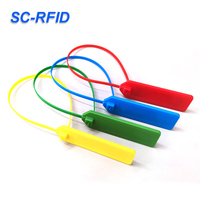 Scellé de câble RFID UHF en ABS 860-960 MHz, anti-effraction, auto-bloquant, pour inspection des navires-citernes et des bouteilles de GPL