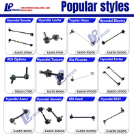 Bilusi 54830-2E100 Ensemble de biellettes de stabilisation avant pour Hyundai Tucson TRAGO