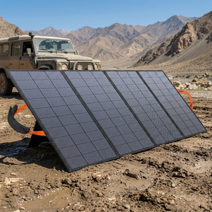 Panel Solar Plegable ETFE de 400W, 36V, 25% de Alta Eficiencia, IP67 Impermeable, Salida MC4, Cargador Portátil para Estación de Energía, RV y Camping - Product Image 1