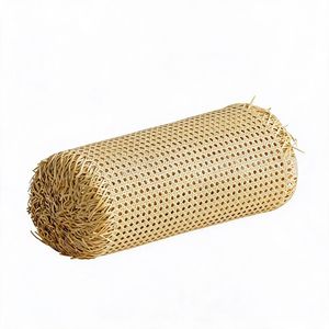 ตะกร้าเก็บของหวายธรรมชาติ งานแฮนด์เมด ลายสานวงกลม ตกแต่งบ้าน - Product Image 3