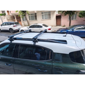 Barras de Techo de Aluminio para Citroën C3 Aircross 2024-2026, Barras Transversales Negras y Plateadas, Portaequipajes - Product Image 6