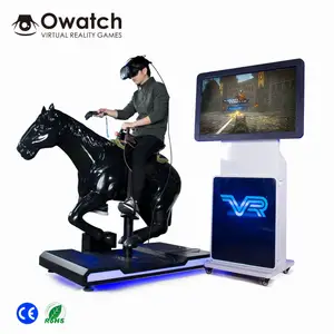 赚钱互动惊人Vr射击游戏9D虚拟现实骑马模拟器出售