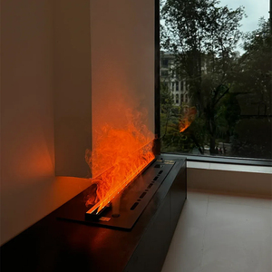 Chimenea Eléctrica Decorativa de Vapor de Agua Atomizado 3D de 700 mm con Control Remoto y Control por Aplicación - Product Image 1