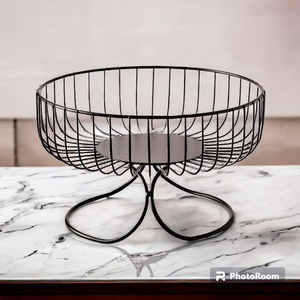 Wholesale Supply Decorative <b>Wire</b> Metal <b>Basket</b> <b>for</b> Fruit Bread Snacks and Home <b>Storage</b> Organization Available at Best Price - Product Image 5