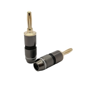 phích cắm loa hình quả chuối mạ vàng 4mm - Product Image 4