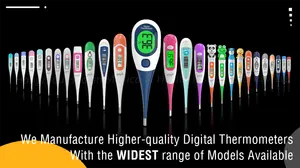 Professional OEM Medical Fever Waterproof Rectal Pet Oral Probe Baby Temperature Clinical Digital Thermometers