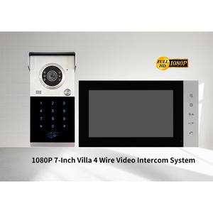 2 台智能 7 英寸视频对讲机，带涂鸦（Tuya）无电池功能，适用于双户型双屏视频门电话系统 JINYING - Product Image 3