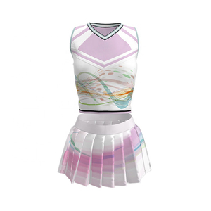 Uniformes de animadoras personalizados, diseño de animadoras, venta al por mayor - Product Image 5