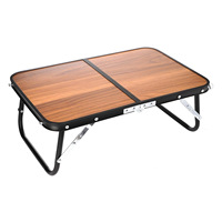 Table de camping et de plage pliable en alliage d'aluminium, mini, portable, ultra-légère, mobilier de repas d'extérieur, design minimaliste 1