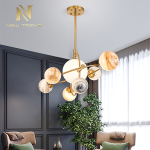 Prezzo basso pianeta <span class=keywords><strong>lampadario</strong></span> decorato soggiorno stanza del bambino di vetro luce moderna del pendente - Product Image 2