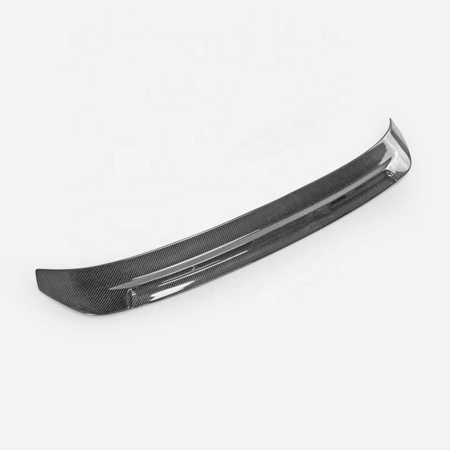 FOR 18+ Hyundai I30N PD DLF Type Rear Spoiler Add on Carbon Fiber Rear Trunk Roof Spoiler for American Style Car Tail Wing