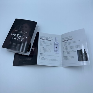 Flyer tri-pliant créatif 200 g/m² 285x135 mm réutilisable, service <span class=keywords><strong>après</strong></span>-vente à prix réduit, marque de mode, anniversaire <span class=keywords><strong>d</strong></span>'entreprise, Chine - Product Image 1