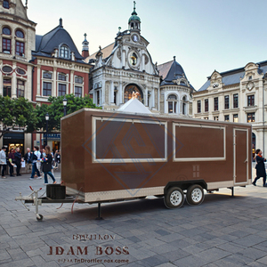 Belle remorque de restauration Bar à bière Vintage Snack Food Van Chariot à crème glacée Bar mobile Camion pour les événements - Product Image 4