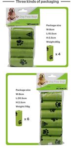 Sacs à déjections canines biodégradables et compostables personnalisés en gros, écologiques et durables, à prix abordable - Product Image 2