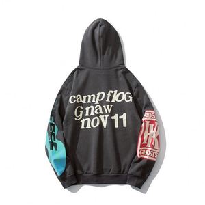 Personalizado de los hombres 100% algodón pesado francés Terry de calidad de lujo de gran tamaño sudaderas con capucha de pantalla de impresión de gran tamaño - Product Image 2