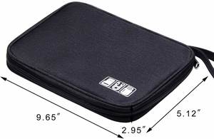 Custom Travel Electronics Organizer Portable <b>Cable</b> Organizer <b>Bag</b> for Storage Electronic Accessories - Product Image 3