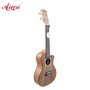 Ukelele Cutaway <span class=keywords><strong>de</strong></span> Nogal Negro <span class=keywords><strong>de</strong></span> 23 Pulgadas, Marca Aiersi, Gran Stock, Precio al por Mayor, Guitarra <span class=keywords><strong>de</strong></span> Alta Calidad, <span class=keywords><strong>Venta</strong></span> Caliente - Product Image 1