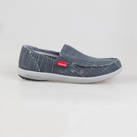 Scarpe da barca mocassino in tela Casual comode da donna leggere Slip-on personalizzate per uomo