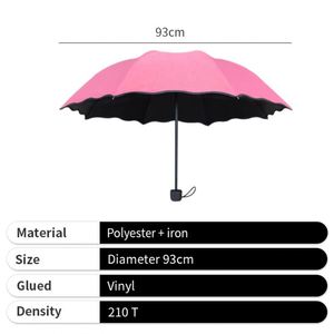 2025 <b>Large</b> 8 Ribs Rain <b>Umbrella</b> Cute Design Folding Manual Black Coated Strong <b>Umbrella</b> for Sale - Product Image 4