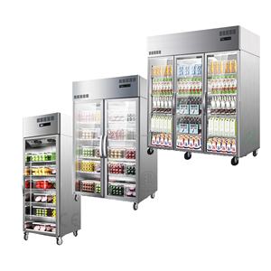 Congelador Vertical Comercial de Acero Inoxidable de 1/2/3/4/6 Puertas para Restaurante - Product Image 2