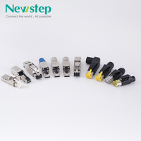 Cable Ethernet Cat8 de 40 Gbps y 2000 Mhz con Conector FTP Sin Herramientas, Conector RJ45 Cat8, Enchufe Modular