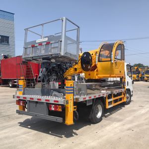 उच्च गुणवत्ता 28 मीटर और 32 मीटर बूम-प्रकार उठाने हवाई कार्य मंच उच्च ऊंचाई वाले ऑपरेशन ट्रक - Product Image 4