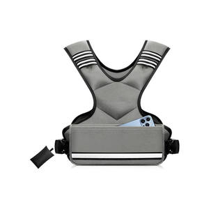 <span class=keywords><strong>Gilet</strong></span> <span class=keywords><strong>lesté</strong></span> réglable Leeton en néoprène et sable de fer, capacité de charge 3-10 <span class=keywords><strong>kg</strong></span>, pour hommes et femmes, course à pied et entraînement en extérieur - Product Image 2