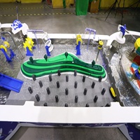 Équipement de terrain de jeu intérieur pour enfants avec fonction douce de table de jeu d'eau pour l'aire de jeu des enfants d'école