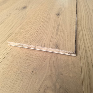 Parquet contrecollé en <span class=keywords><strong>chêne</strong></span> blanc de qualité supérieure 15mm 19mm, lames larges en bois naturel, multicouche, pour intérieur - Product Image 1