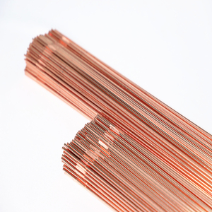Varilla de Soldadura Recubierta de Cobre Marca Bridge ER70S-6, Alambre de Relleno de Acero al Carbono para Soldadura de Filete y Reparación de Tuberías ER70S-6 Tianjin Bridg - Product Image 1