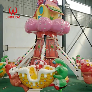 Máquina de Juegos Infantiles Directo de Fábrica, Atracciones para Parques de Diversiones, 6 Cabinas, Juego de Tazas Giratorias <span class=keywords><strong>El</strong></span>éctricas - Product Image 4