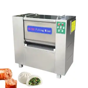 150 किलो/200 किलो/300 किलो/बैच वाणिज्यिक मांस मिक्सर स्टफिंग मशीन मांस ब्लेंडर सब्जी स्टफर मशीन
