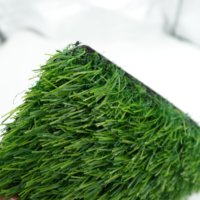 Tapis d'herbe artificielle tout vert, doux, confortable, haute densité, écologique, résistant au feu, pour aménagement paysager, intérieur/jardin/toit