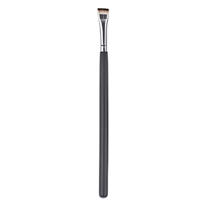 <span class=keywords><strong>Pinceau</strong></span> à sourcils professionnel à tête plate unique en poils synthétiques avec manche en bois, <span class=keywords><strong>pinceau</strong></span> définition des yeux à marque privée pour le maquillage - Product Image 2