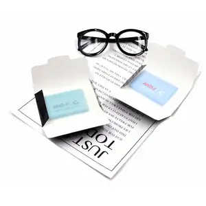 高品质防雾超细纤维麂皮镜头布眼镜布制造商眼镜配件眼镜防雾布