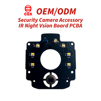 Accessoire pour caméra de sécurité CCTV 3.7V 3030, panneau PCBA à double spectre infrarouge IR et lumière blanche, vision nocturne 850nm 940nm