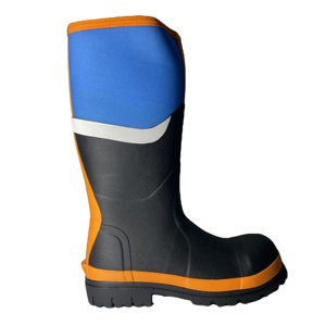 BOTTES DE TRAVAIL EN NÉOPRÈNE IMPERMÉABLES EN NÉOPRÈNE S5 DE SÉCURITÉ DU FABRICANT OEM - Product Image 1