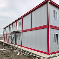 Maison préfabriquée de type K, camp de travail, dortoir démontable, hébergement temporaire pour personnel, panneaux sandwich, bâtiment de bureaux en acier, maison K