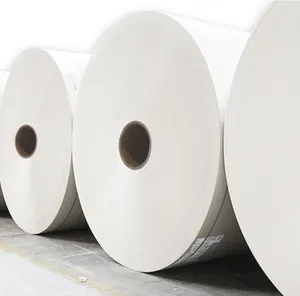 Impermeável Scratch Resistant Top Coated Etiqueta Térmica Jumbo Roll Big Roll Etiqueta Térmica Material Jumbo Etiqueta Térmica