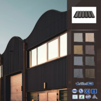 Revêtement mural extérieur en WPC, imperméable, résistant aux UV, panneau mural extérieur en composite bois-plastique