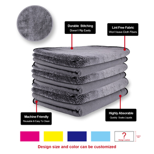 <span class=keywords><strong>Microfibra</strong></span> Car Care Twisted Loop Wash <span class=keywords><strong>microfibra</strong></span> Friend dry free Auto Detailing asciugamano per la pulizia Micro Fiber Twist Pile panni - Product Image 6